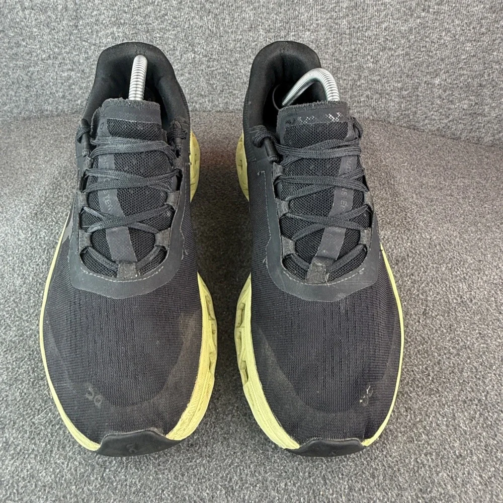 On Cloudmonster Mens 9.5 Running Shoes Black 61.98434 Low Top Sneaker